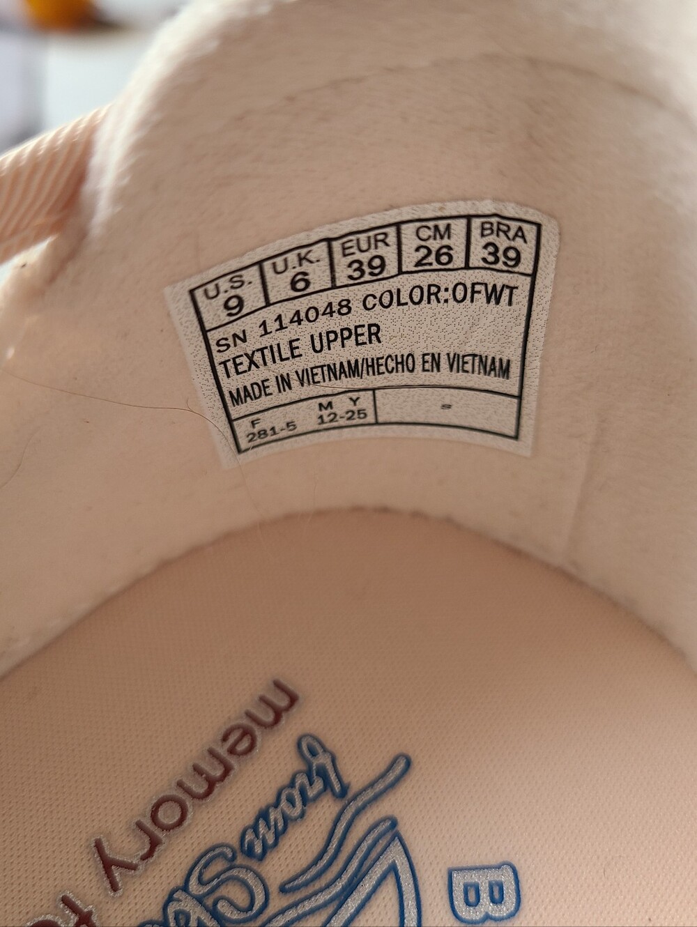 Skechers BOBS Women's Slip-On Espadrilles - Cream Beige Size 9 - Picture 9 of 9